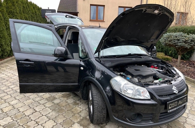 Suzuki SX4 cena 19900 przebieg: 143000, rok produkcji 2008 z Wisła małe 497